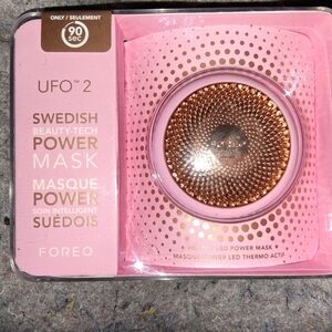 FOREO Pink and Gold UFO 2 Power Mask